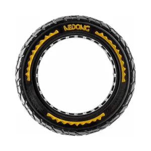 Rueda Maciza Offroad Ultraligera Nedong 10x2.125-6.5 B44 Amarilla para Patinete - vista general
