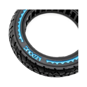 Rueda Maciza Offroad Ultraligera Nedong para Patinete Eléctrico 10x2.125-6.5 B44 Azul - detalle lateral