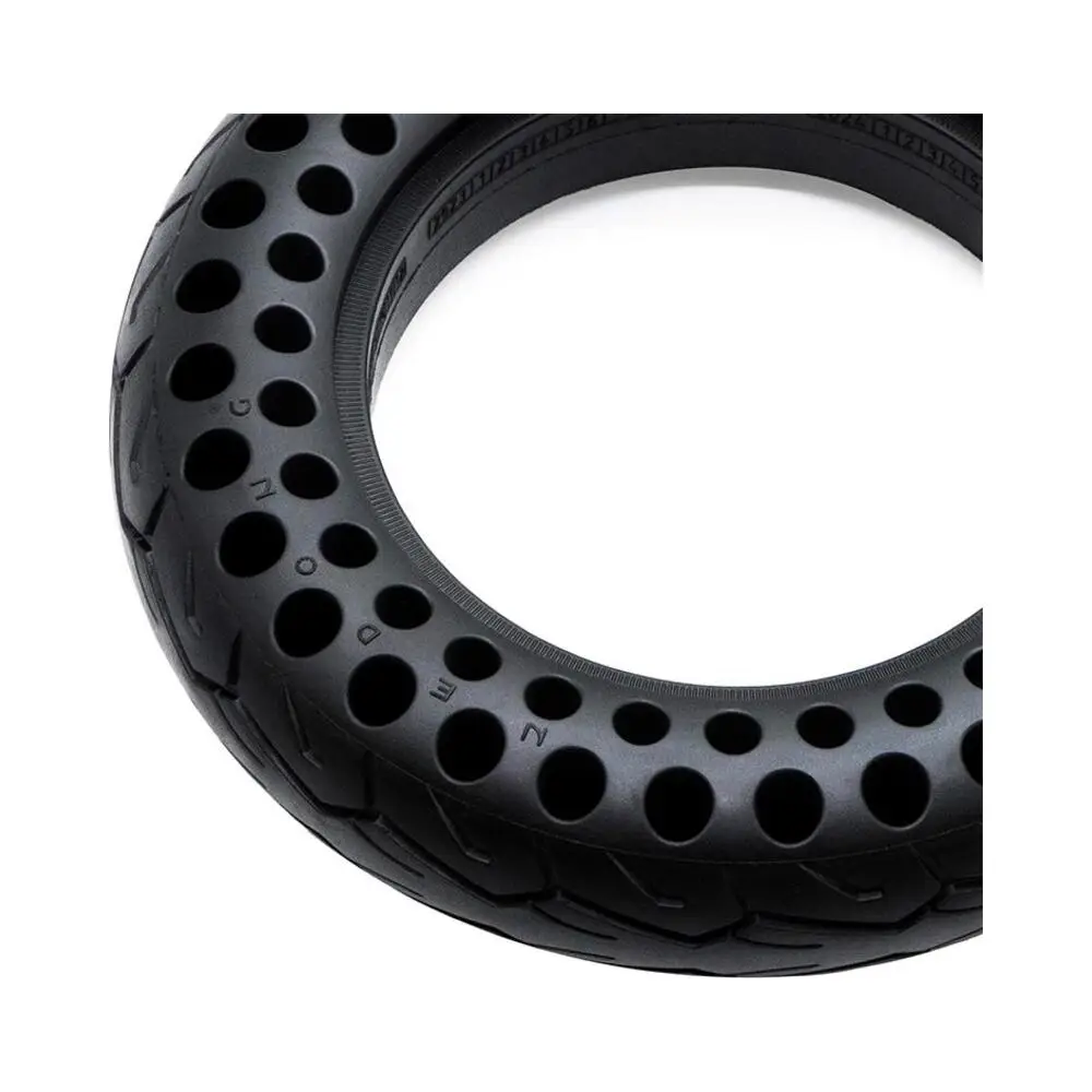 Rueda Maciza Perforada Nedong 10x2.125-6.1 B34 para Patinete Eléctrico - detalle lateral
