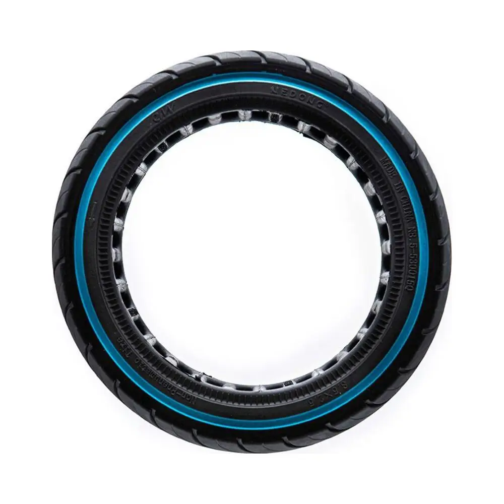 Rueda Maciza Ultraligera 8.5x2.5-6.1 B58 Línea Azul para Patinete Dualtron Mini - detalle visual