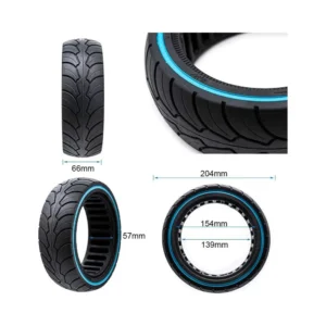 Rueda Maciza Ultraligera 8.5x2.5-6.1 B58 Línea Azul para Patinete Dualtron Mini - vista adicional