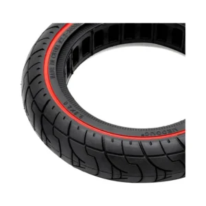 Rueda Maciza Ultraligera 9.2x2-6.1 B34 Línea Roja para Patinete - detalle lateral