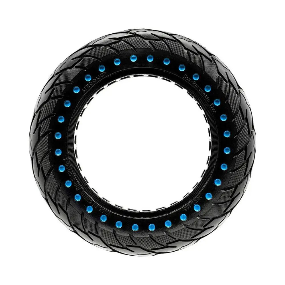 Rueda Maciza Ultraligera Nedong 10x2.125-6.1 B34 Puntos Azules para Patinete - banda de rodadura