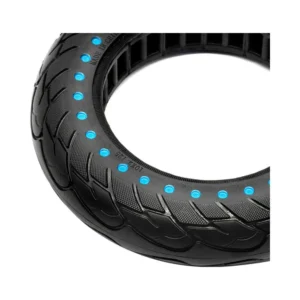 Rueda Maciza Ultraligera Nedong 10x2.125-6.1 B34 Puntos Azules para Patinete - detalle lateral