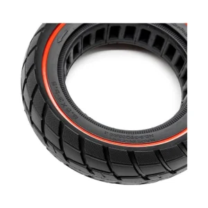 Rueda maciza ultraligera offroad 8 5x3 5 5 linea negra para patinete electrico: diseñado para un integración optimizado.