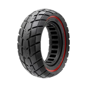 Rueda maciza ultraligera offroad 8 5x3 5 5 linea negra para patinete electrico: diseño con calidad superior estructural.