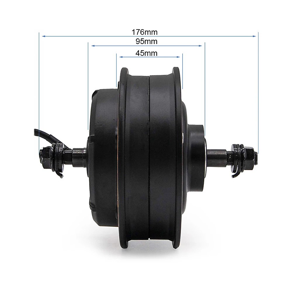 Rueda Motor Para Patinete Electrico Kukirin G2 Pro: cotas para un integración preciso.