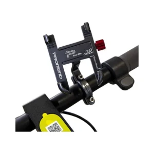 Soporte Móvil Girable 360º Negro Promend para Patinete y Bicicleta - detalle visual