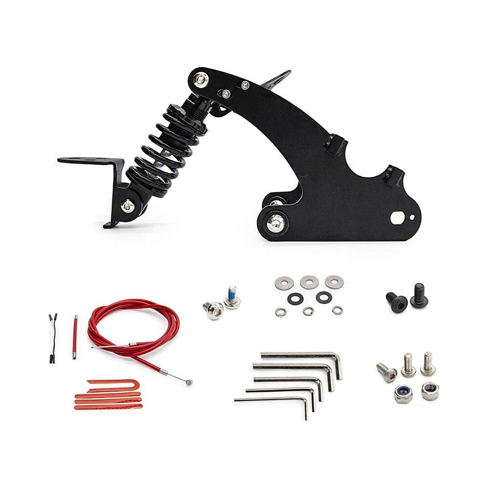 Suspension Trasera Negra Ulip Para Patinete Electrico Xiaomi M365 1S Y Essential: ángulo visual adicional de solidez.