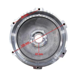Tapa De Motor Para Patinete Electrico Dualtron: perspectiva técnica demostrando su calidad superior.