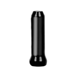 Cuerpo frontal de terminales negro mate para Patinete Eléctrico, fabricados en aluminio anodizado para sellado protector.