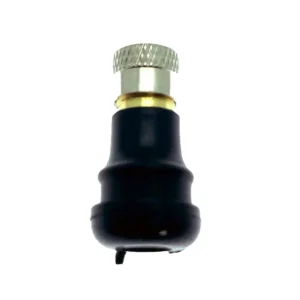 Válvula Tubeless Recta PVR40 – Compatible Patinete Eléctrico, vista frontal diseño confiable y duradero, en la tienda OmmviShop.
