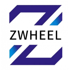 Logotipo de Zwheel, marca de scooters eléctricos plegables y ligeros